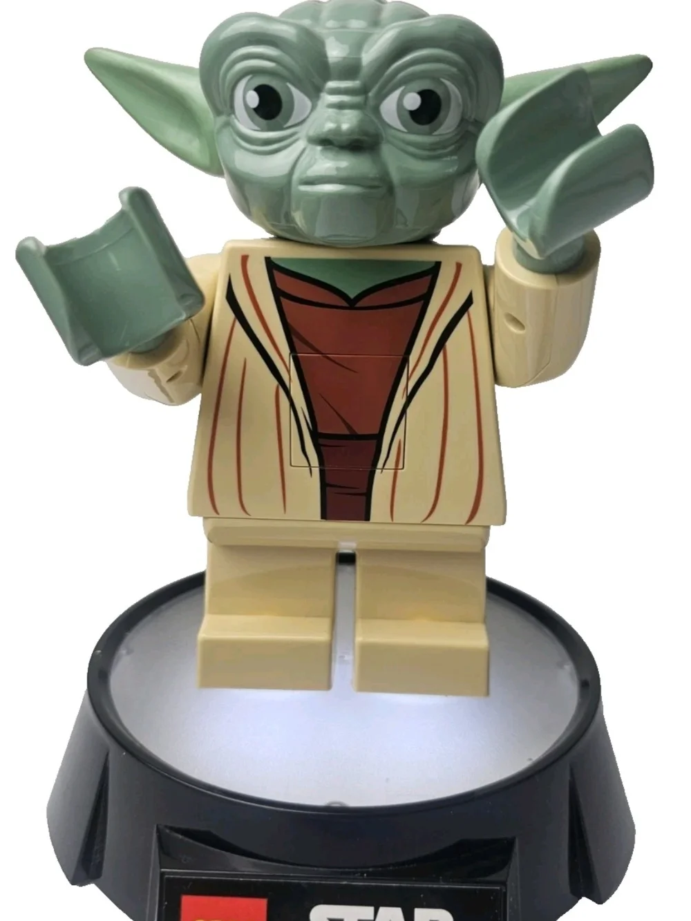 LEGO Star Wars Yoda Mandalorian LED Lite 2013 Night Light Poseable 6